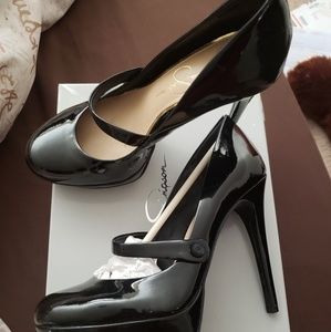 Black Patent Pumps